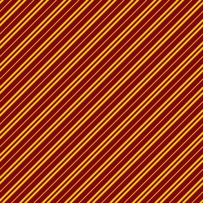 house colors diagonal red gold small