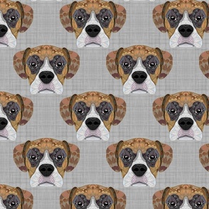 COLORED BOXER HEAD PATTERN 16 