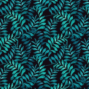 Tropical Fern pattern small