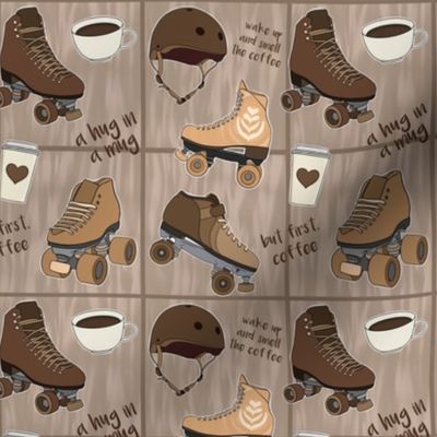 Coffee Roller Skates 