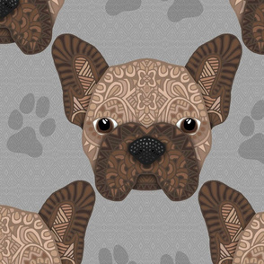 SP 402020 FAWN FRENCHIE WB PATTERN