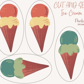Cut and Sew Ice creams