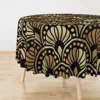 Black and Gold Art Deco XXL