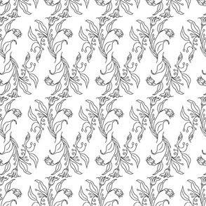 Floral Diamond Pattern