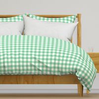 Mint Green  Gingham Plaid -2 inch check