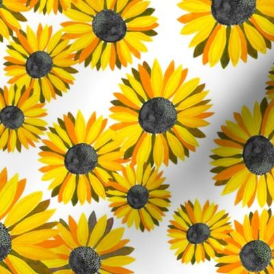 Sunflowers Pattern - Yellow