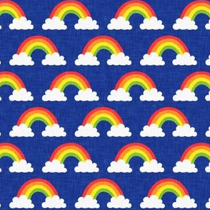 (small scale) rainbows -  rainbows and clouds - blue - LAD20