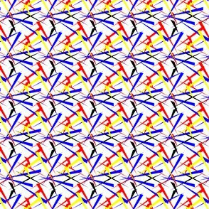 Abstract triangles primary small