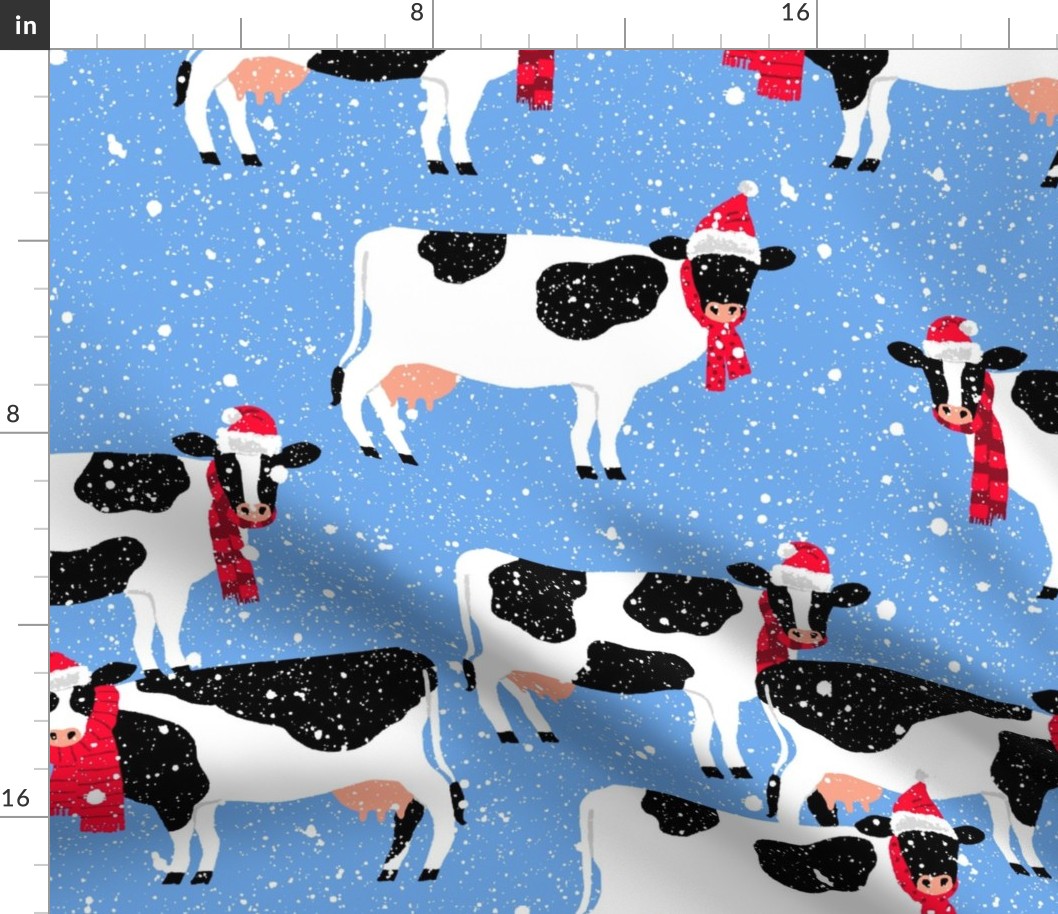 Festive Cows (Large)