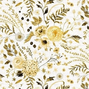 Sonetto floral (yellow) MED 