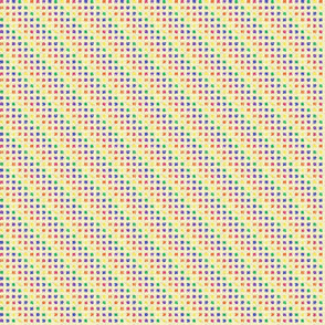  Small - Speckled Rainbow Checks