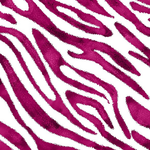 zebra print magenta