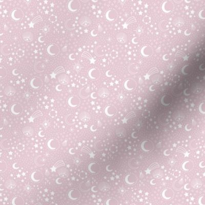 Mystic Universe party sun stay wild moon child and stars sweet dreams blush pink mauve white SMALL 