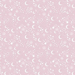 Mystic Universe party sun stay wild moon child and stars sweet dreams blush pink mauve white SMALL 