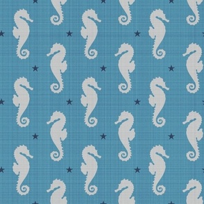 seahorses and sea stars (blue mix) (small)