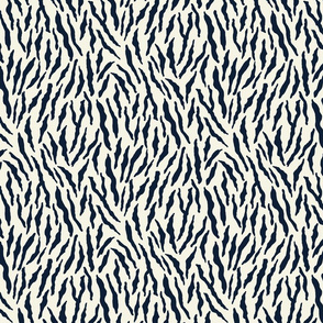 Zebra Pattern on Off White