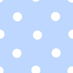 Soft blue,baby blue,polka dots pattern 