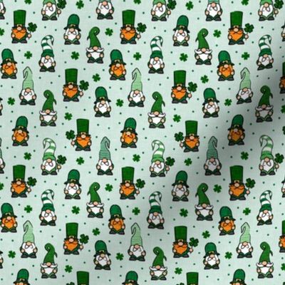 (small scale) St Patrick's Day Gnomes - Leprechaun Gnomes - clover - mint - LAD20