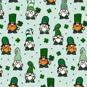 St Patrick's Day Gnomes - Leprechaun Gnomes - clover - mint - LAD20