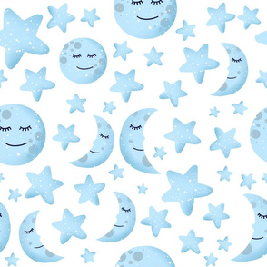 Sleepy moons Starry Sky 