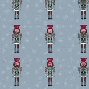 Nutcrackers in a row