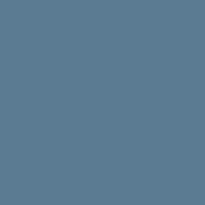 Solid Stormy Blue Color - From the Official Spoonflower Colormap
