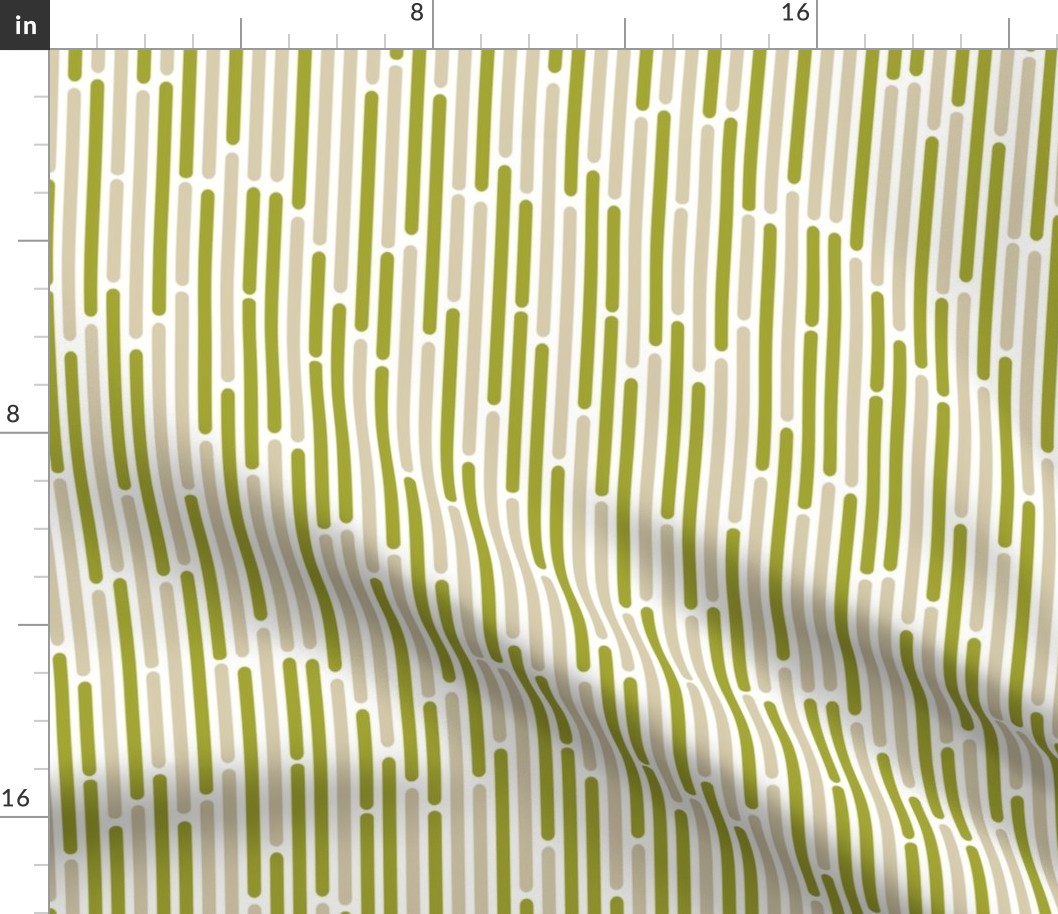 60s mod stripes green and tan