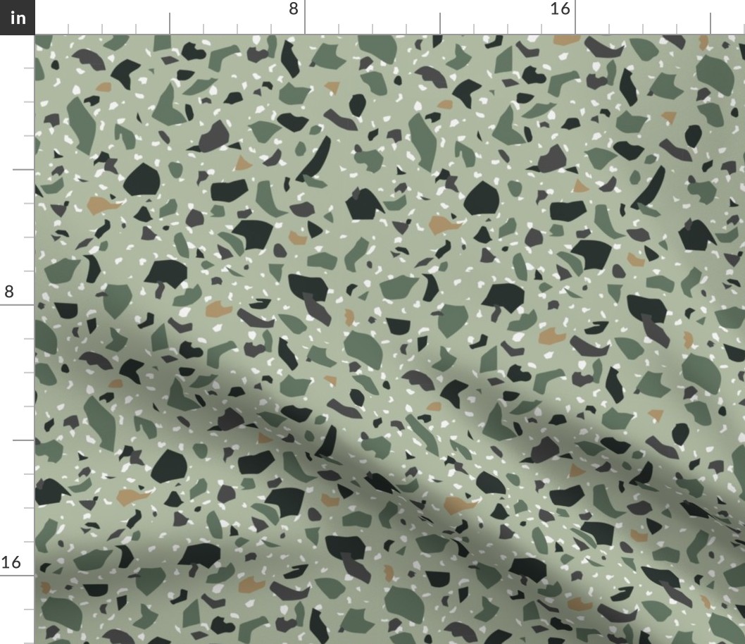 Green Terrazzo