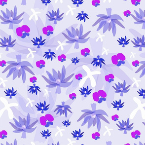 Flower joy , purple