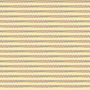MIniature - Tribal Rainbow Stripes