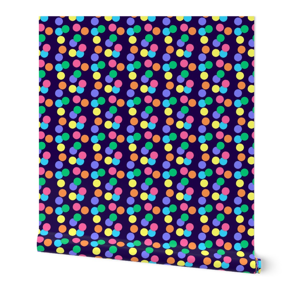 Big Dots (Dark Blue)