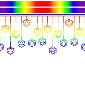 Dice Drops, LGBTQ on White [FFFFFF]