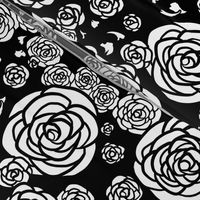 Black Deco Roses