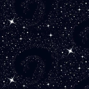 Swirling Night Stars