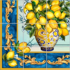 AMALFI LEMON TILES