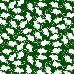 Rats4Spoonflower5offset4Colorgreen
