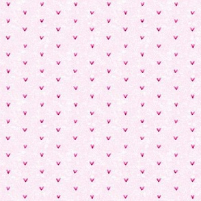 Watercolor Hearts Simple Pink