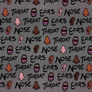 Ears Nose Throat Grey