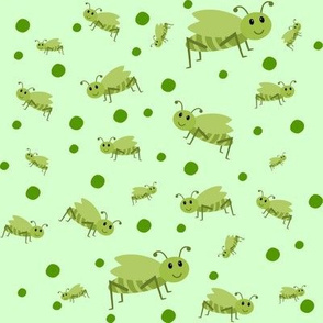 Grasshoppers + Polka Dots
