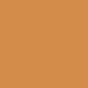 Ochre orange solid colour