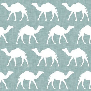 Camels - dusty blue - LAD20