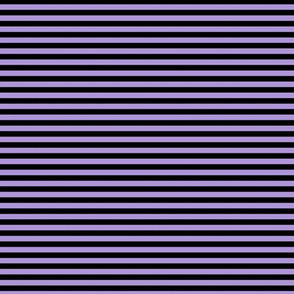 Small Lavender Bengal Stripe Pattern Horizontal in Black