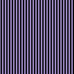 Small Lavender Bengal Stripe Pattern Vertical in Black