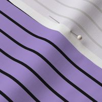 Lavender Pin Stripe Pattern Vertical in Black
