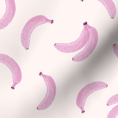 Halftone Pink Bananas