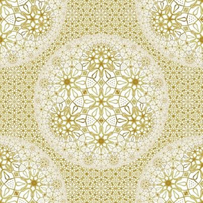 Gold Damask 9