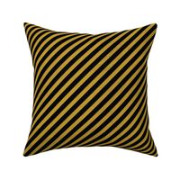 Black and Yellow Diagonal Stripes