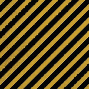 Black and Yellow Diagonal Stripes