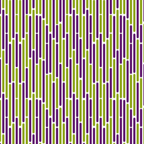 60s mod stripes green and purple