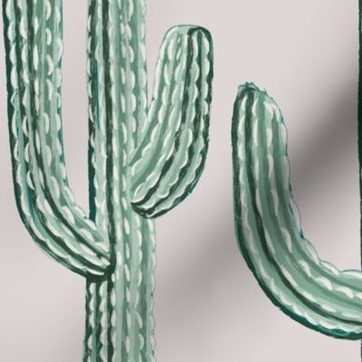 Saguaro on AZ Grey